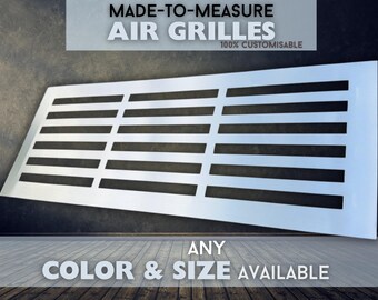 Individual Size & Design Tailored Stainless steel Ventilation Grilles, Air Registers, Vent Covers, Registers, HVAC Air Grates