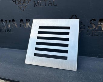 Custom-made Stainless Steel Ventilation Grilles with Mesh, Fully Customizable Patterns and Sizes