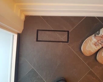 Specific Size Frameless No-See Metal Wall / Floor Grates, Bathroom / Living room/ Bedroom / Kitchen floor air grilles.