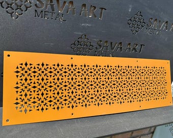 Handcrafted Custom Wall / Ceiling Vent Grilles with Rear Flange - Unique Designs for Your Home