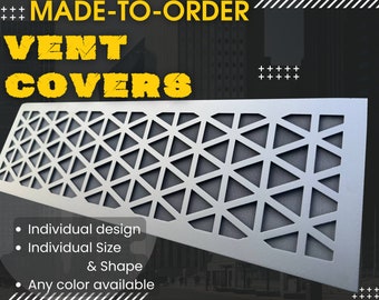 3mm thick Walkable Tailored Floor Grates - Custom-Made Floor Grids - Custom Size and Design