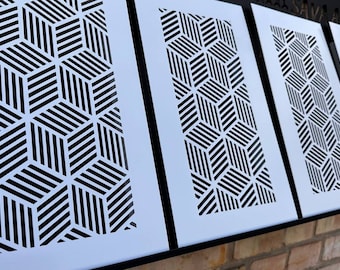 Unique Metal Flat Air Passage Panels - Custom Artistic Design - Personalized Metal Flat Air Ventilation Screens