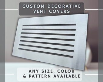 Individual Size & Design Stainless steel Ventilation Grilles, Air Registers, Vent Covers, Registers, HVAC Air Grates