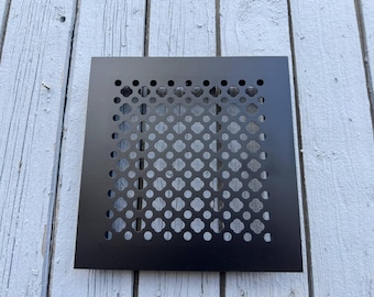 Custom Size and Design Metal Framed Air Vent Grilles – Decorative HVAC Registers, 1mm Thick Metal