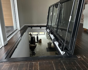 Specific Size Glass Floor Door - Made-to-Order Glass Floor Panel - Custom-Built Glass Floor Hatch-50% down payment
