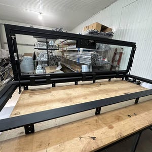 Made-to-order bespoke Glass Floor Door with Key lock system - Unique Glass Cellar Access Panel Unit - Custom Glass Floor Hatch