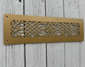 Custom Metal Vent Cover – Design Your Own Flat Steel Grille