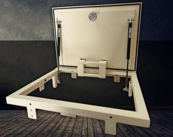 Made-to-Measure Steel Floor Hatch - Bespoke Steel Floor Access Door  - Any Size and Color available - Any adjustments available