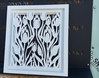 Flush Drywall Air vents with Patterned Faceplate- Wall / Ceiling  Air grilles, 100% Customisable Size and Design