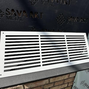 UNLIMITED CUSTOMISATION | Custom Metal Flat Ventilation Covers 20 gauge Steel - Create Your Perfect Look
