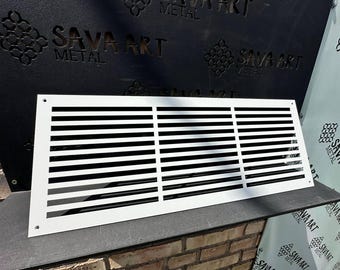 UNLIMITED CUSTOMISATION | Custom Metal Flat Ventilation Covers 20 gauge Steel - Create Your Perfect Look
