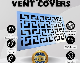 Individual Size & Design Stainless steel Ventilation Grilles, Air Registers, Vent Covers, Registers, HVAC Air Grates