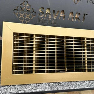 Custom Size HVAC Grilles, HVAC/R Systems, Air Register with louver, Any Size and color available