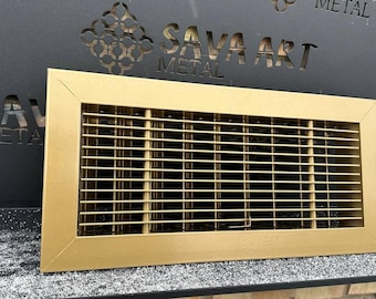 Custom Size HVAC Grilles, HVAC/R Systems, Air Register with louver, Any Size and color available