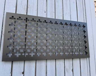 Custom Metal Framed Air Vent Grilles – Decorative HVAC Registers, 1mm Thick Metal