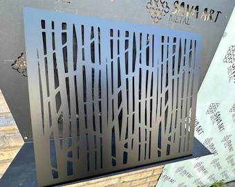 Custom Metal Flat Vent Covers 20 gauge Steel - Create Your Perfect Look - Any Size and Design available