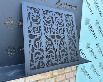 Tailored Air Vent Covers with Back Frame - Handcrafted Air Vent Covers - Personalize Every Detail