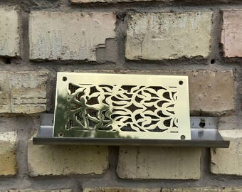 Fully customized PURE BRASS Air Grilles, Custom Vent Covers, Air Registersl, Air diffusers, Ventilation Grilles
