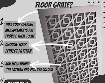 Individual size Floor Vents, Custom-Made Floor Grates, Floor Grilles, Floor Registers, Floor Vent Covers