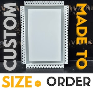 Frameless Drywall return grilles, Bathroom / Ceiling / Walls Air grilles, custom wall vent covers