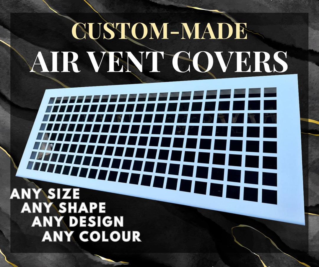 Handcrafted Metal Framed Air Flow Screens - Unique Metal HVAC Grilles ...