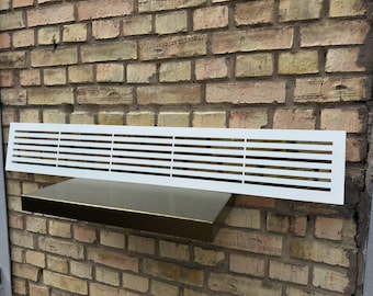 Personalized Metal Framed Air Passage Grates - Bespoke Home Accents - Bespoke Metal Framed Air Ventilation Panels