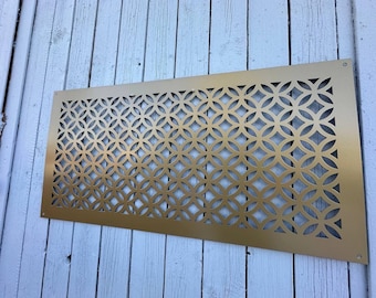 Made-to-Order Vent Covers 1mm Steel - Fully Personalized Size, Color and Design