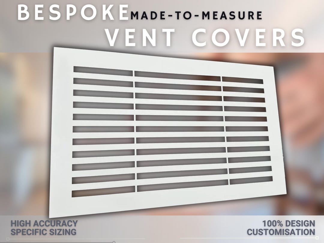 Fully Custom Air Vent Grilles With Back Frame 1mm Thick Steel - Design ...