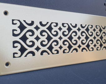 Custom Metal Flat Ventilation Covers 20 gauge Steel - Create Your Perfect Look