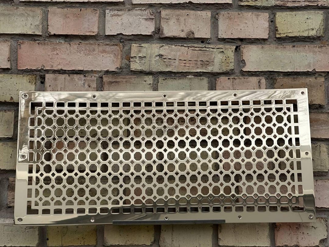 Vent Panel Patterns Custom Brass Air Grilles, Decorative Vent Covers, Ventilation Registers ...