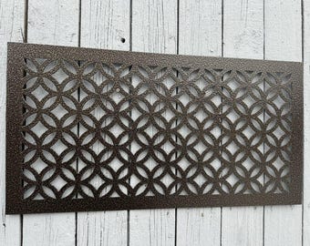 Custom Metal Air Vent Grille – Decorative Steel Vent Cover