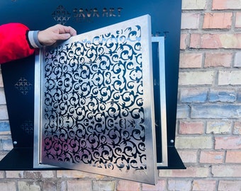 ANY SIZE | Decorative Stainless Steel access panels | Any design shape & size available