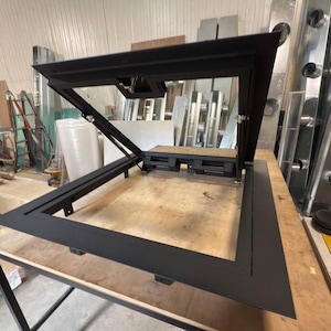 Custom Built Glass Door Floor Hatches | Made-to-Measure Access Doors | Any Size Trap Doors | Service hatches | Custom Floor Doors