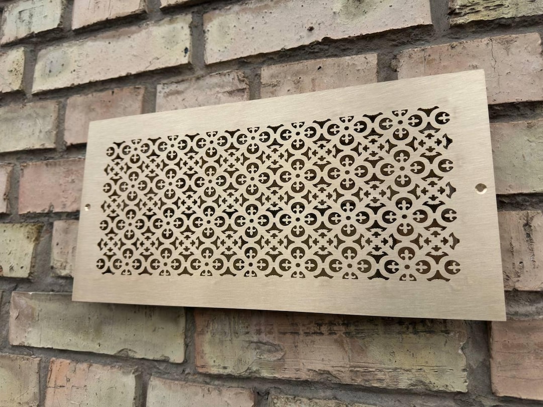 Vent Panel Patterns Custom Brass Air Grilles, Decorative Vent Covers, Ventilation Registers ...