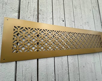 Custom-Made Flat Air Grilles - Tailor-Made Cabinets Screens. Any Design, Size and Color available