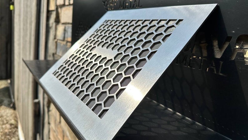 Custom-made Stainless Steel Ventilation Grilles With Mesh, Fully ...