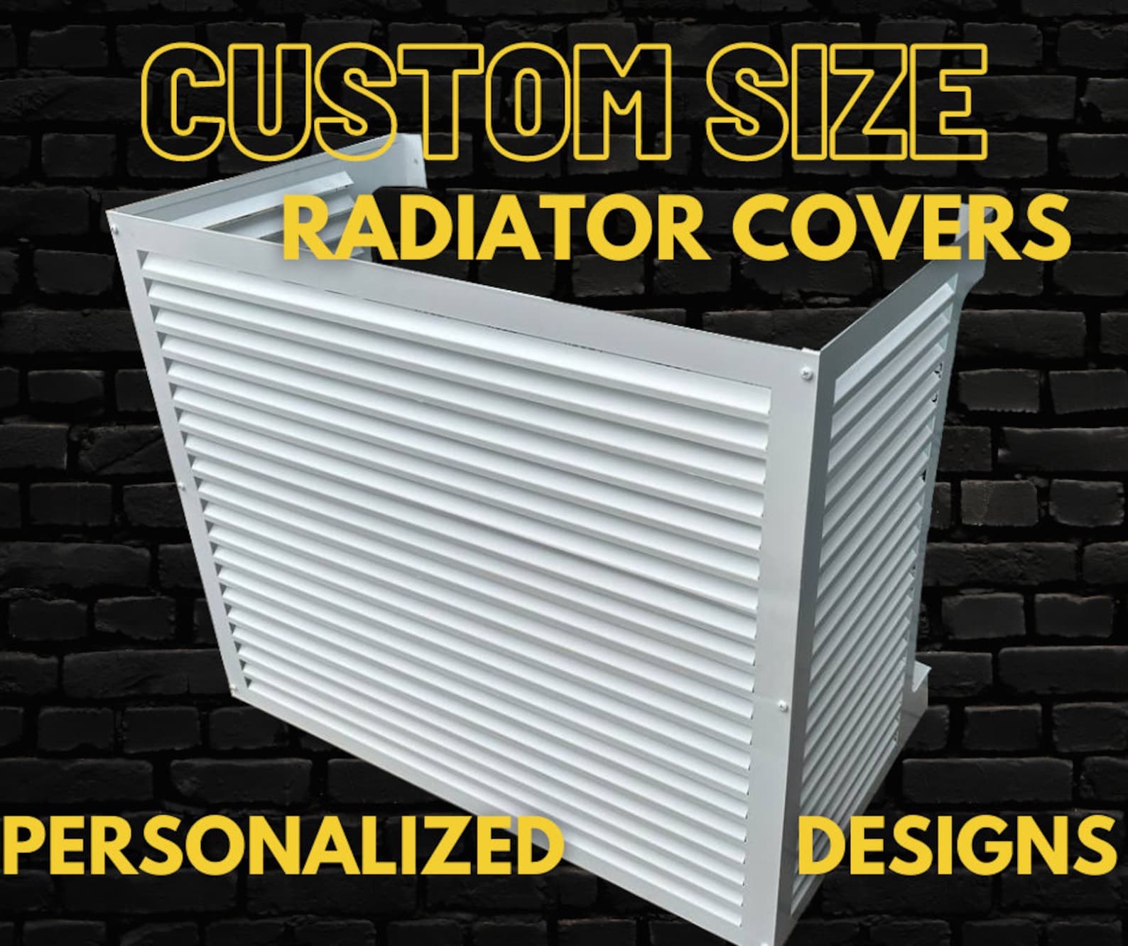 Custom Metal Radiator Covers Any Size and Pattern | Custom Radiator Cover Metal Radiator Covers Heat ...