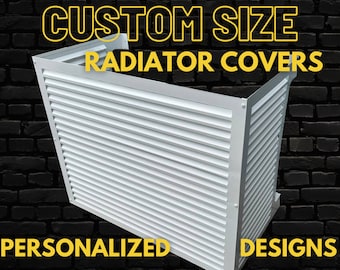 Any size and Pattern | Custom Radiator cover Metal Radiator Covers Heat Covers