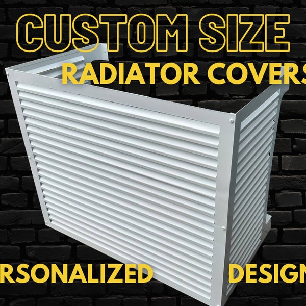 Any size and Pattern | Custom Radiator cover Metal Radiator Covers Heat Covers