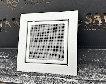ANY SIZE | Bespoke Decorative metal access panels | Totally customizable | Any pattern, shape & size available