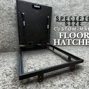 Customized Steel Floor Hatch - Unique Steel Floor Access Door  - Bespoke Design Tailored to Your Space