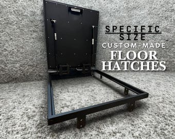 Customized Steel Floor Hatch - Unique Steel Floor Access Door  - Bespoke Design Tailored to Your Space