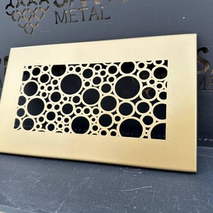Custom Design & Size Baseboard Vent Covers, U-shape Air Vent Covers, Folded Edges Air Grates, HVAC Air Grates