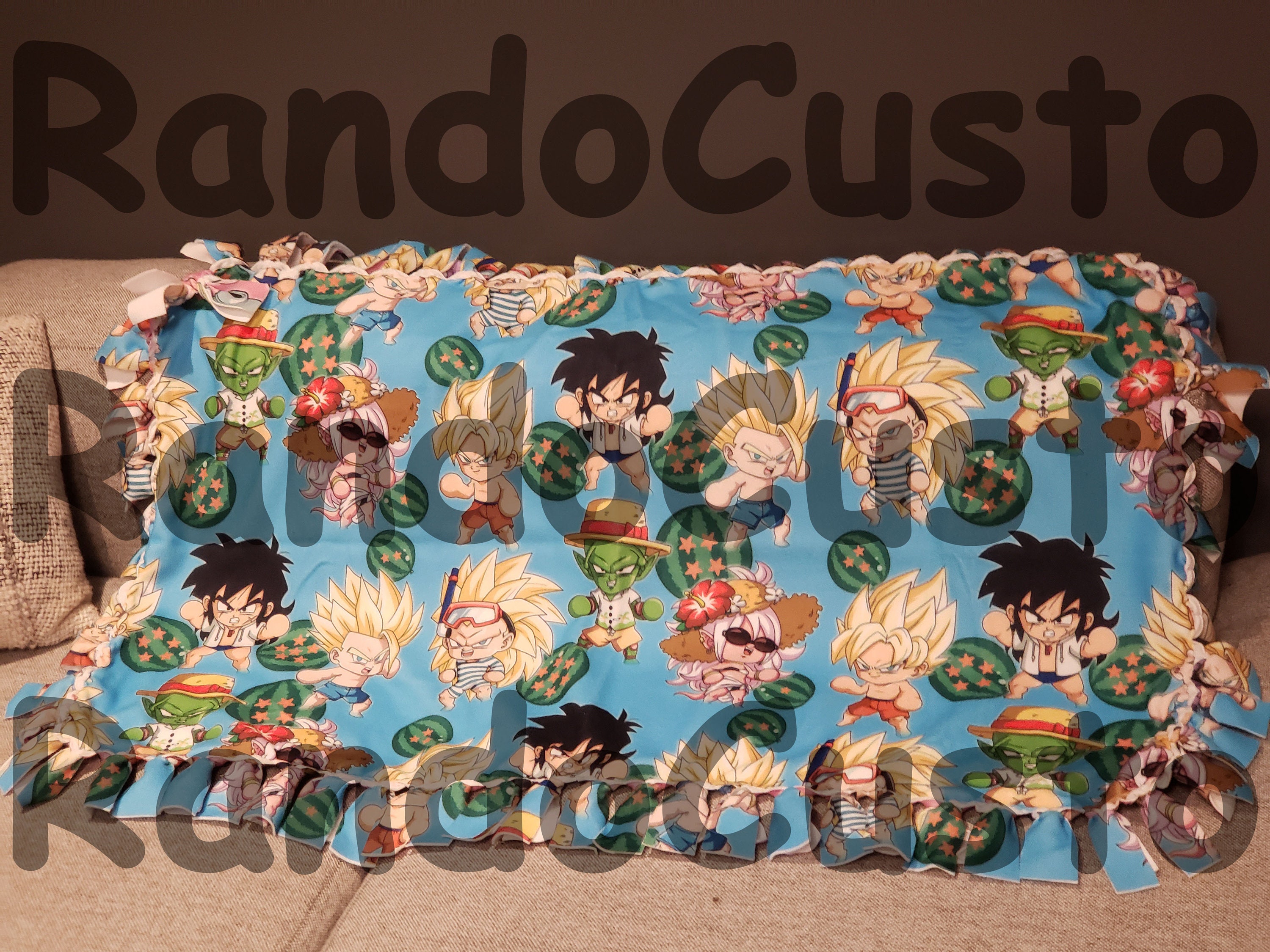 Dragonball Blanket Etsy