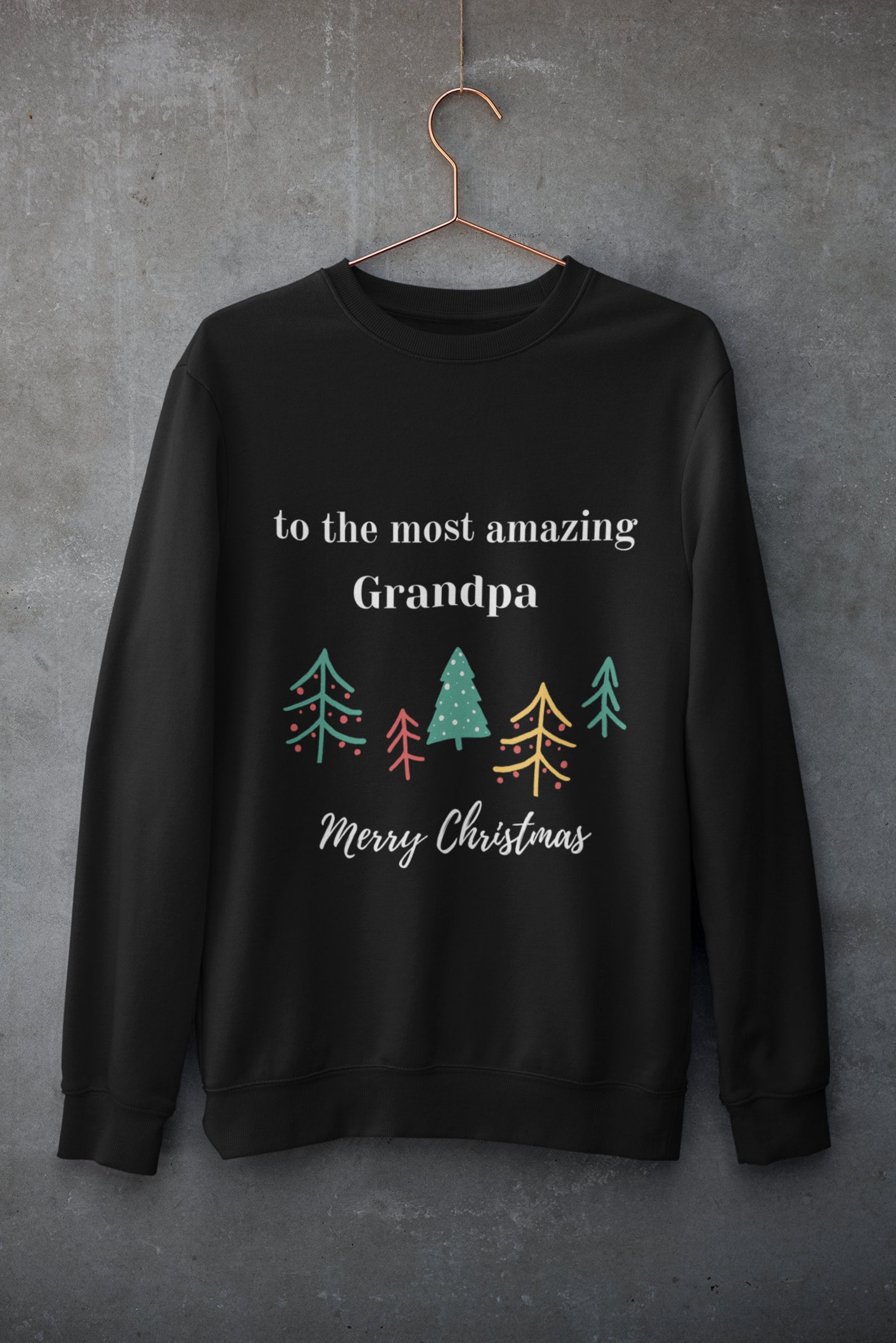 Merry Christmas Grandpa Sweatshirt Amazing Grandpa Grandpa Etsy Merry Christmas Grandpa Sweatshirt Amazing Grandpa Grandpa Etsy