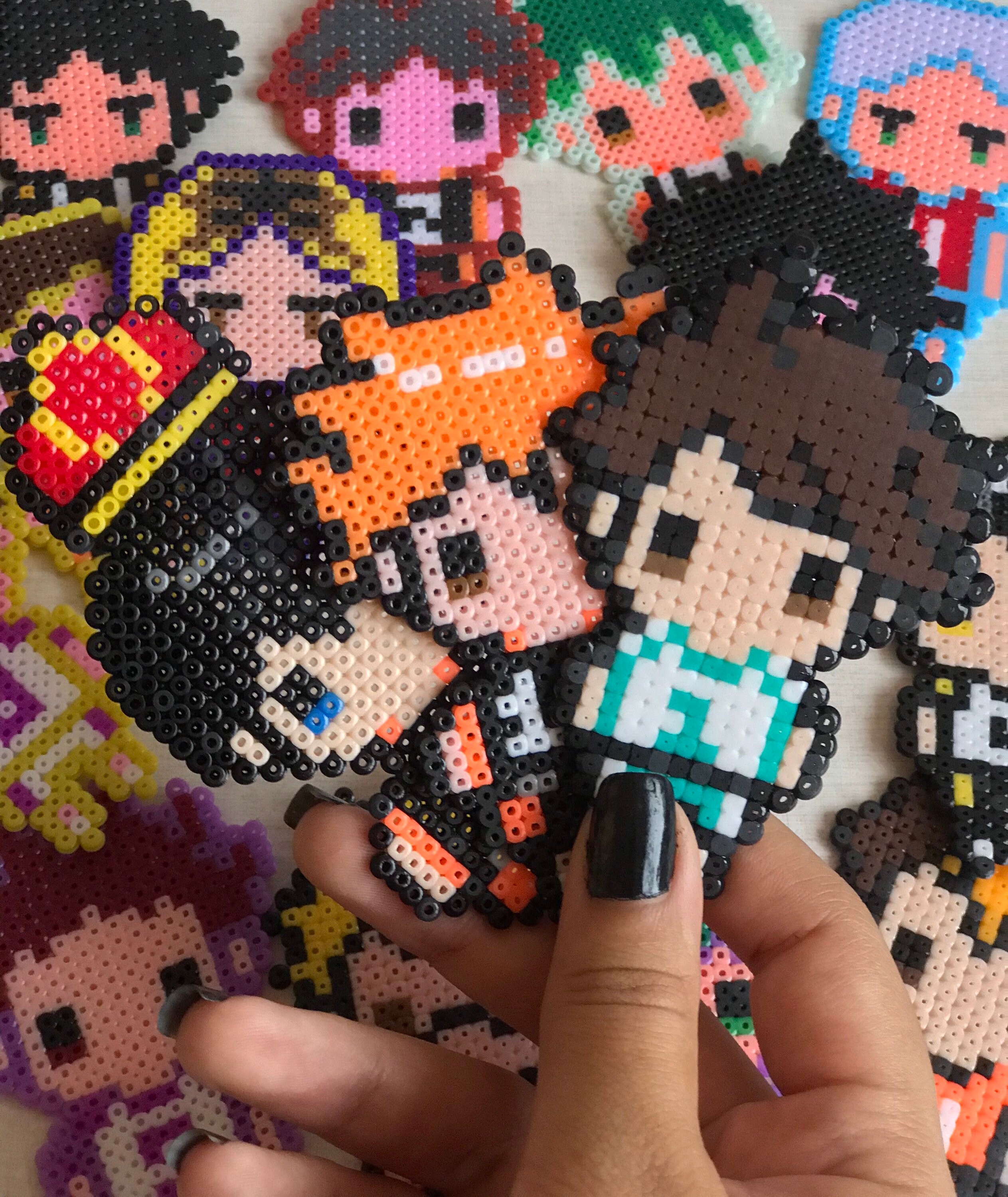 Haikyuu Pixel Art / Perlas Perler Etsy