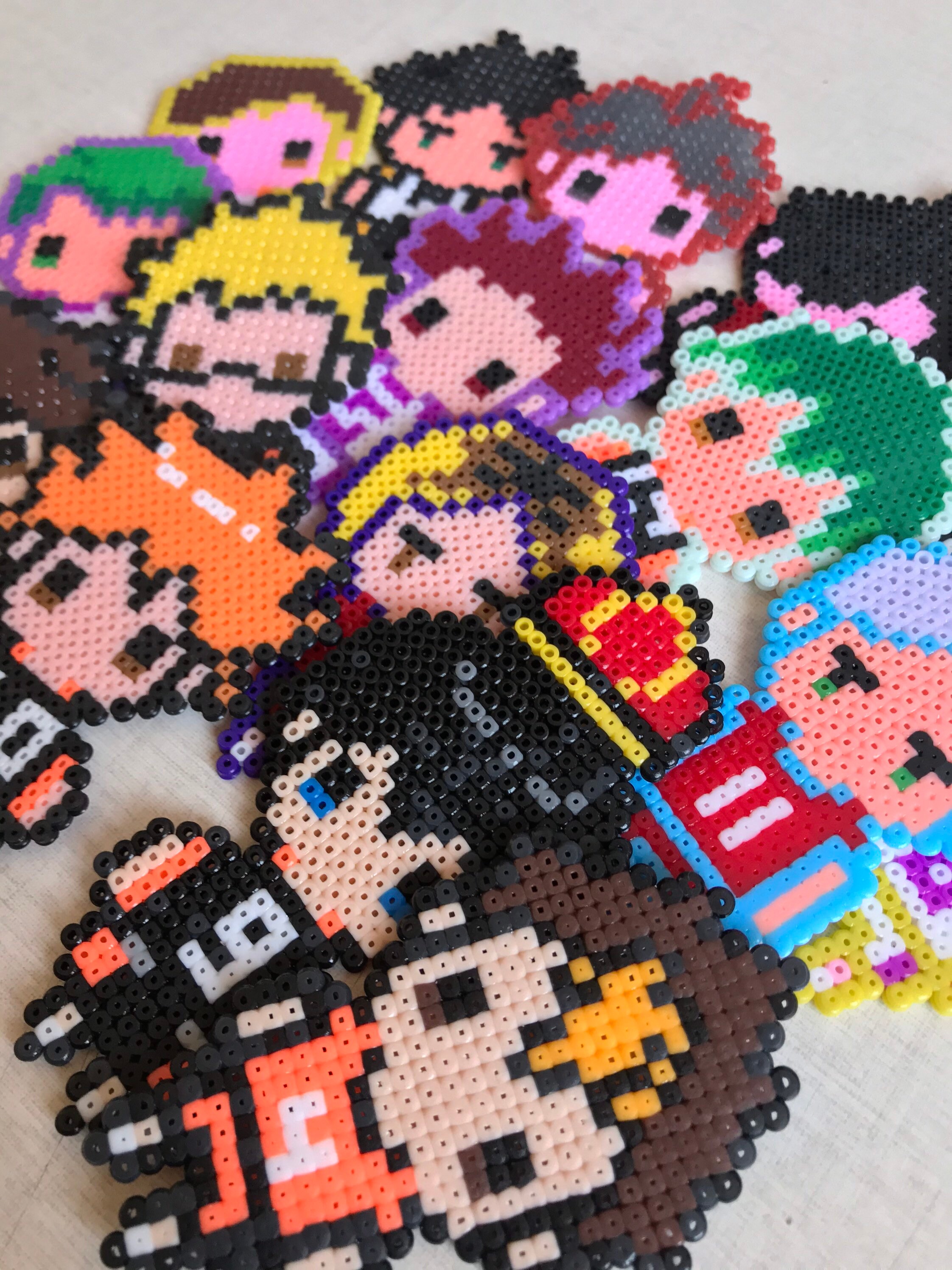Haikyuu Pixel Art / Perlas Perler Etsy