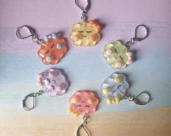 Cute Cloud Stitch Marker Knitting Crochet Gift Place Holder Progress Keeper