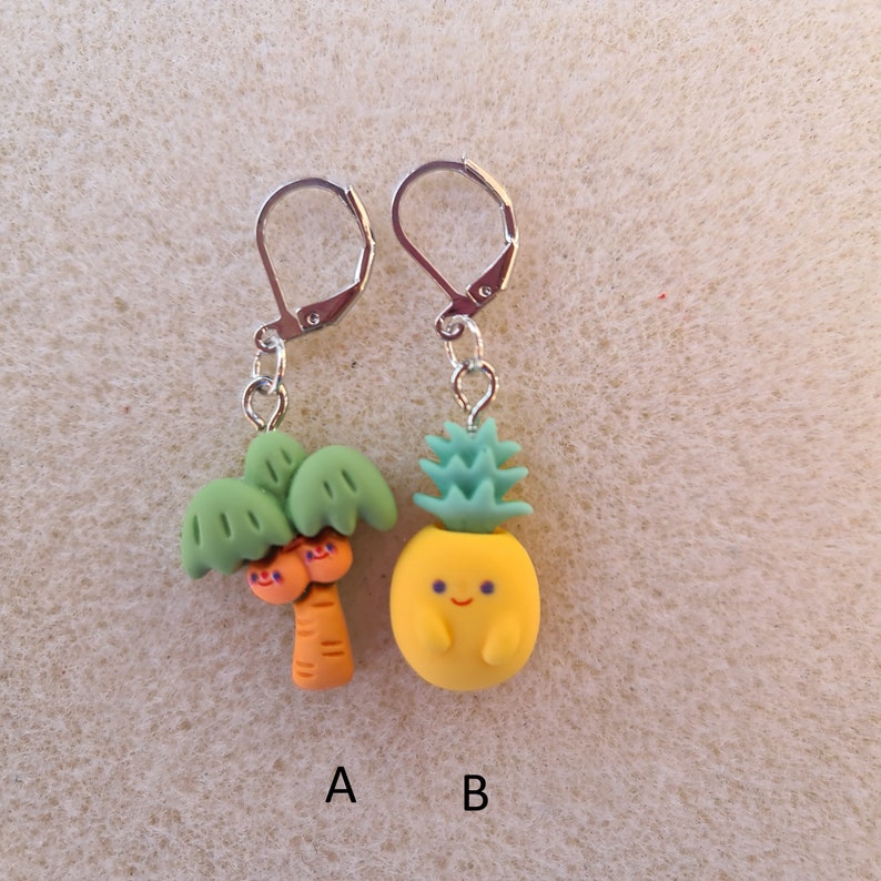 Kawaii Fruit & Vegetable Stitch Markers Knitting Crochet Gift Place Holder Progress Keeper image 8