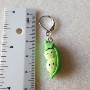 Kawaii Fruit & Vegetable Stitch Markers Knitting Crochet Gift Place Holder Progress Keeper image 2